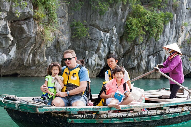 bamboo-boat