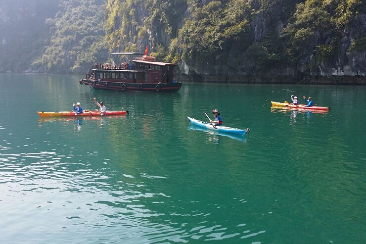 kayaking