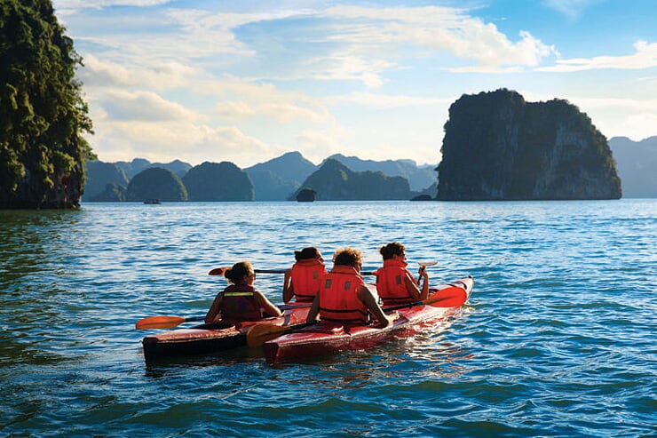 kayaking
