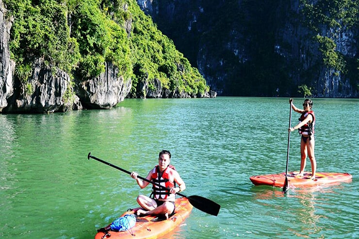 kayaking