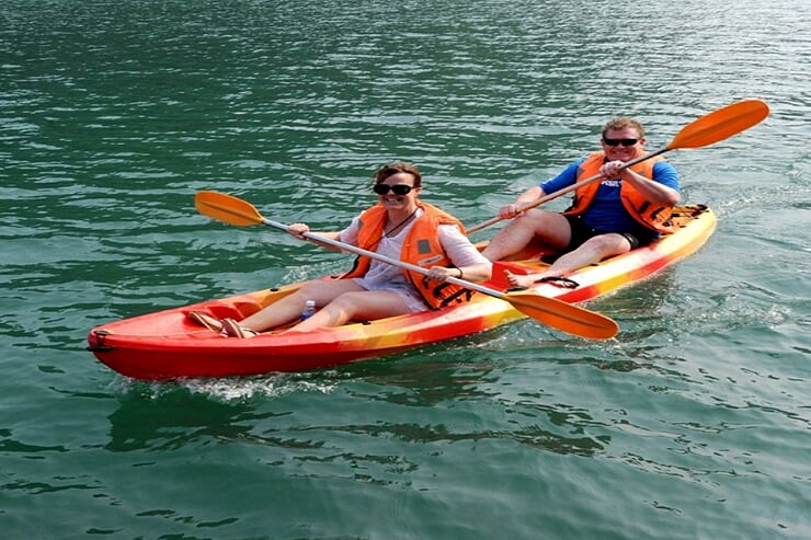 kayaking