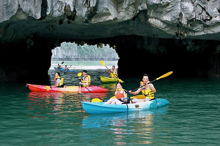 kayaking