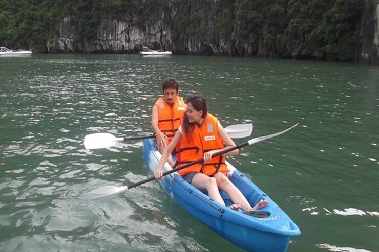 kayaking