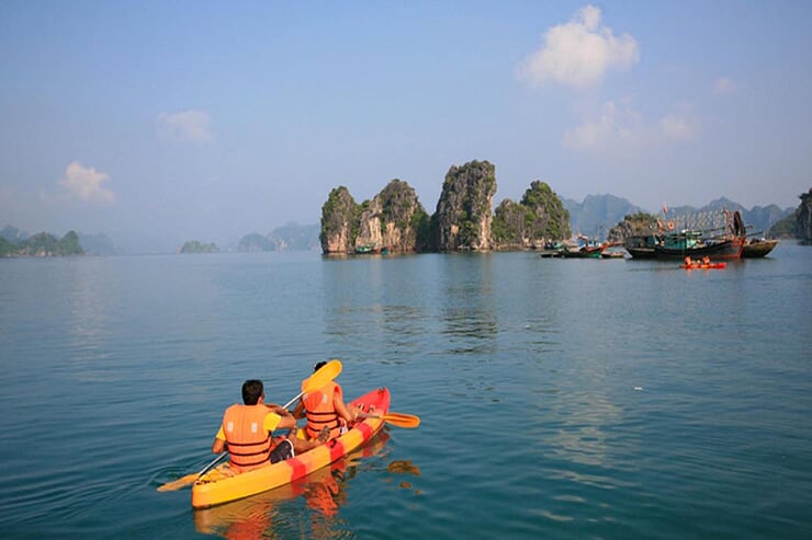 kayaking