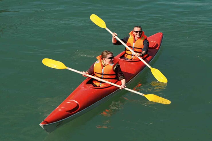kayaking