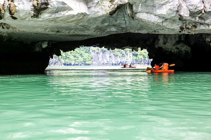 kayaking