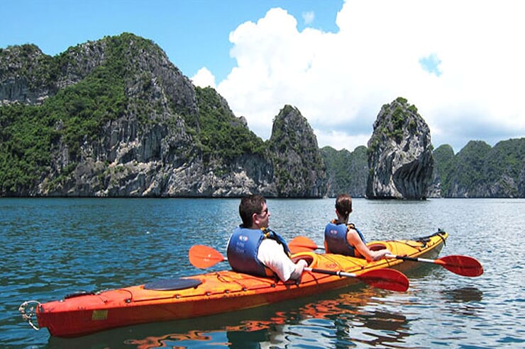 kayaking