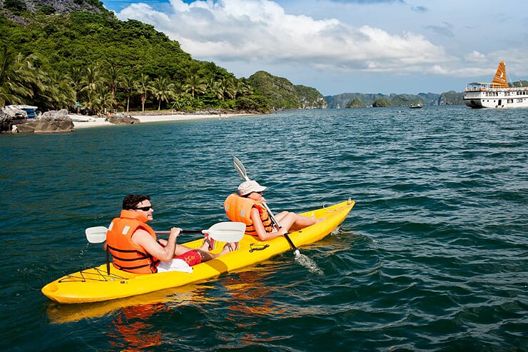 kayaking
