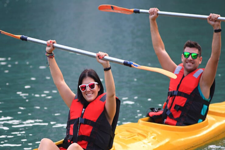 kayaking