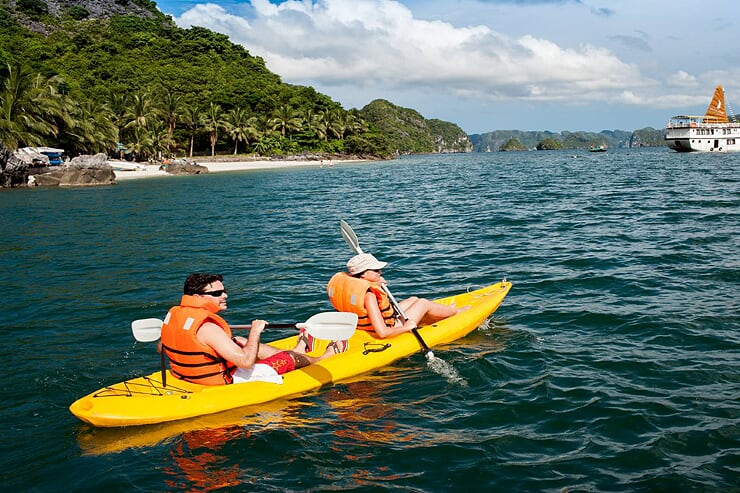 kayaking