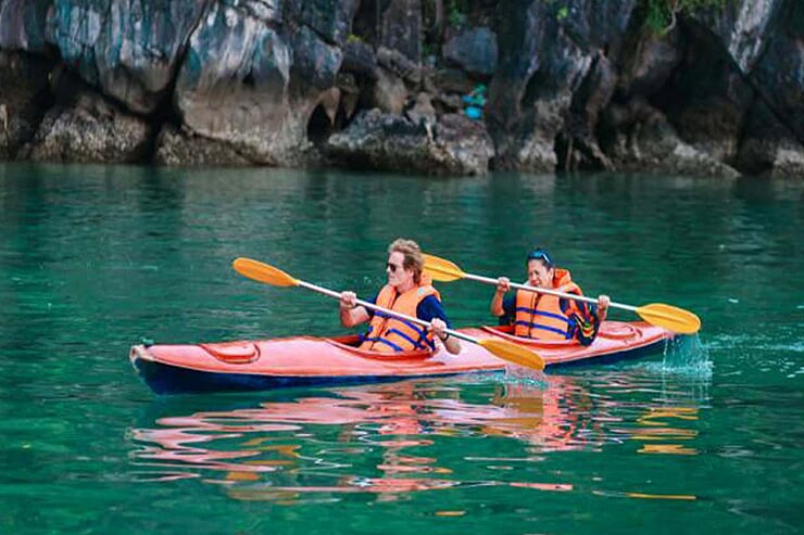 kayaking