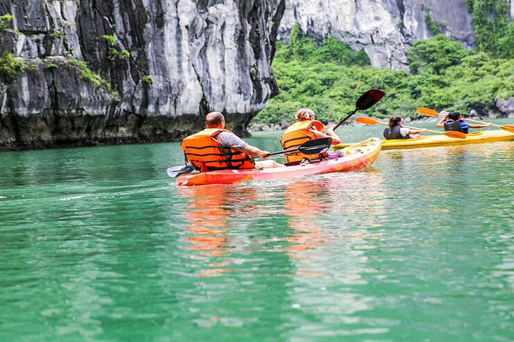 kayaking