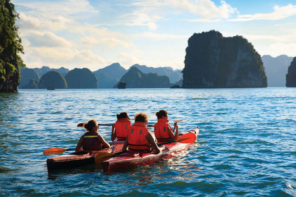 kayaking