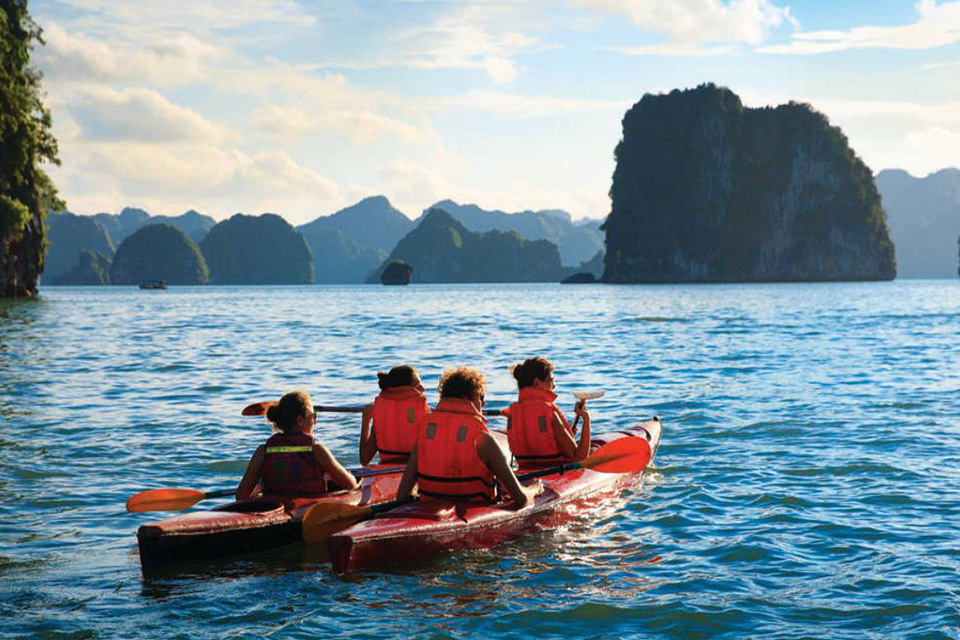 kayaking