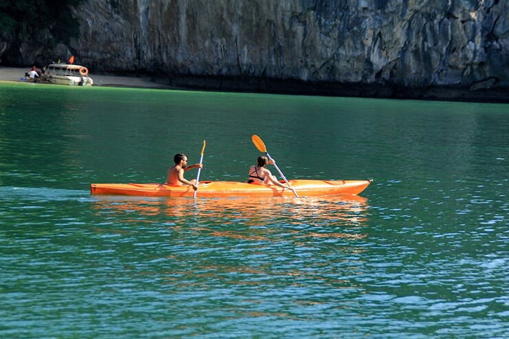 kayaking