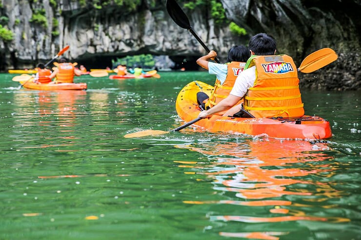 kayaking