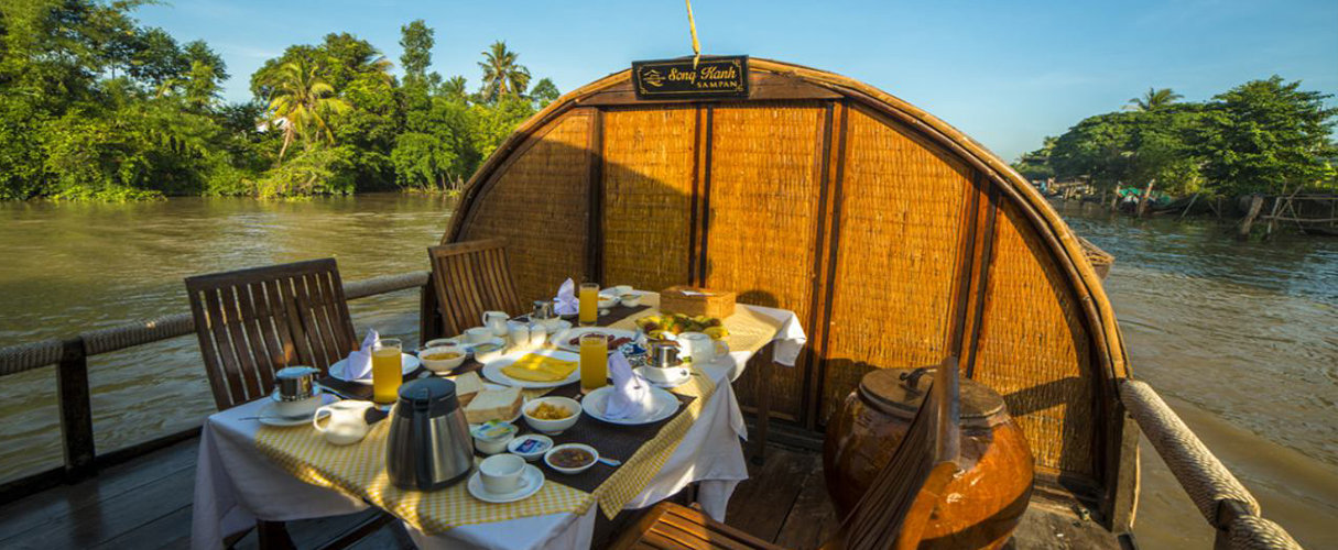 Deep in The Delta 3 days with Song Xanh cruise