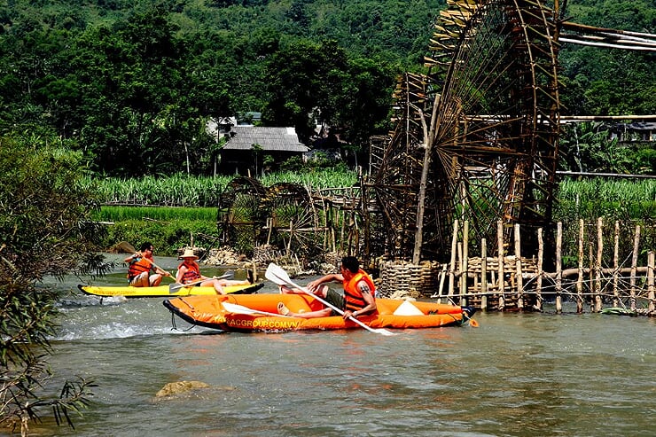 kayaking