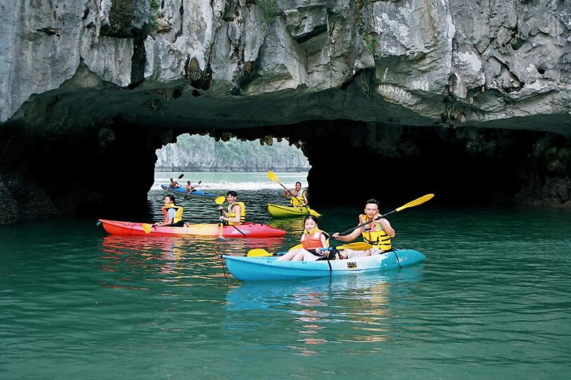 kayaking