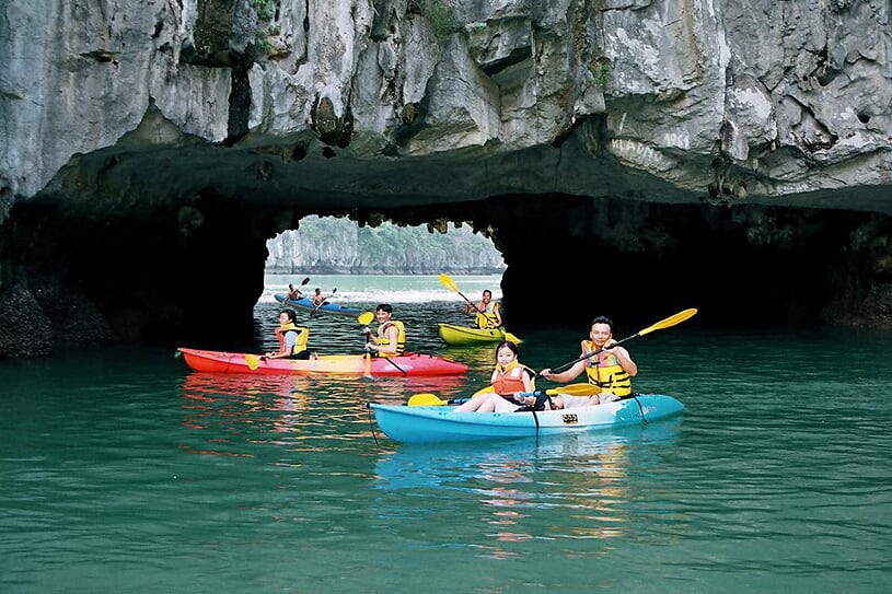kayaking