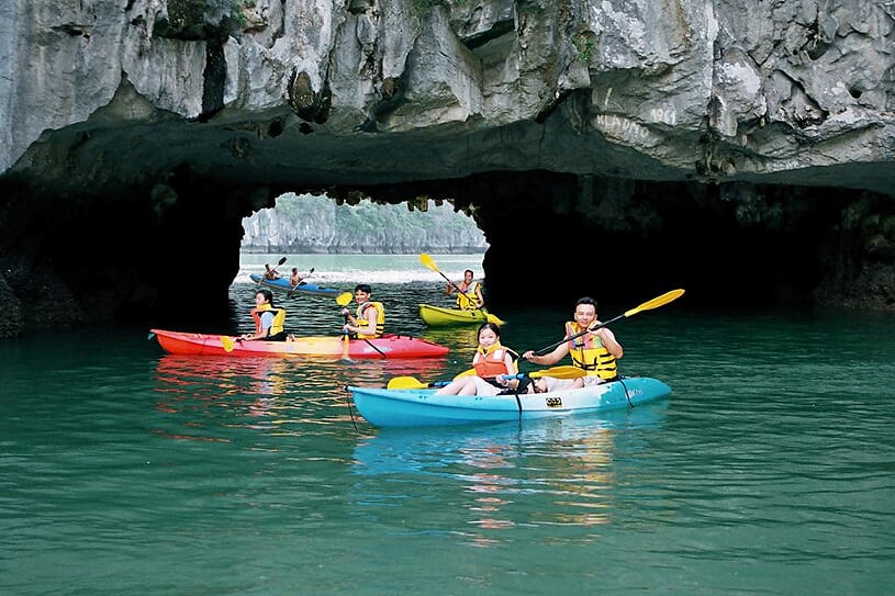 kayaking