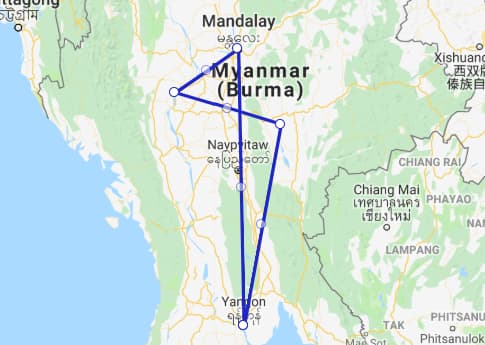 Highlights of Burma 10 days