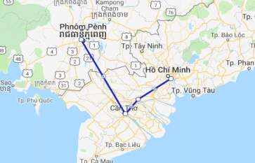 Gecko Eyes Cruise Saigon - Phnom Penh 3 days