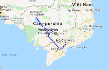Jahan Cruise 8 days Saigon - Siem Reap (Mid Sep – Dec) 