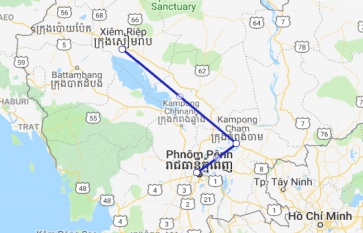 Jahan Cruise 5 days Siem Reap - Phnom Penh (Jan - Mid Sep)