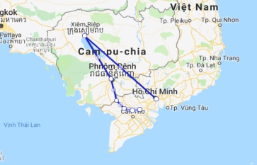 Le Cochinchine Cruise 7 days Siem Reap - Saigon 