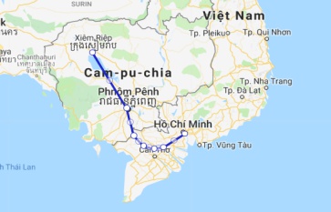 Le Cochinchine Cruise 7 days Saigon - Siem Reap