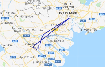 Mien Tay Sampan 3 days My Tho - Can Tho