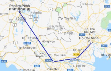 Jayavarman Cruise 4 days Saigon - Phnom Penh