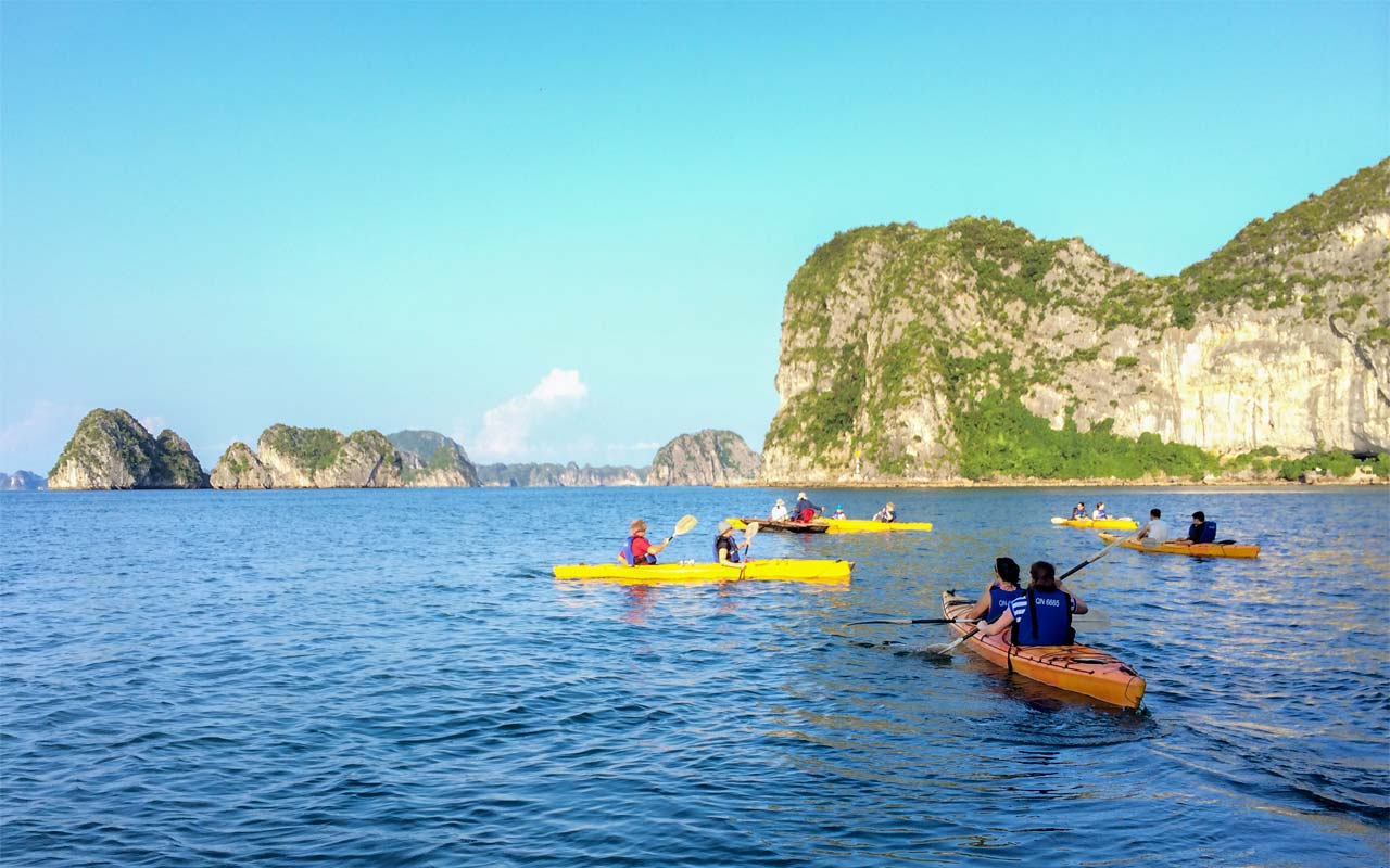 kayaking