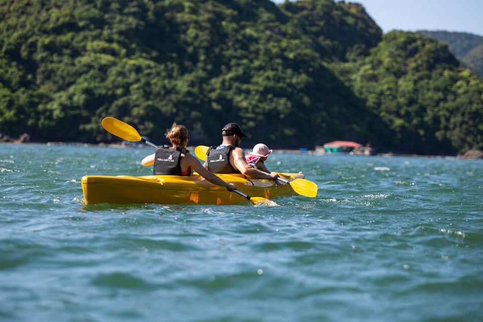 kayaking
