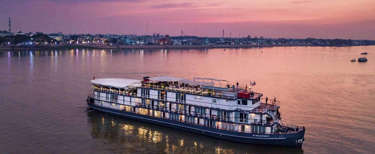 Jayavarman Cruise 5 days Siem Reap - Phnom Penh (Jan - Mid Sep)