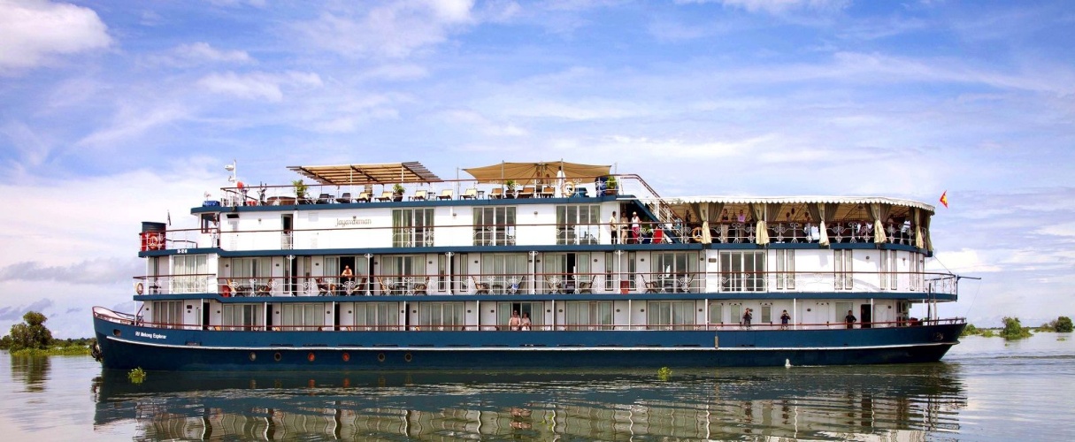 Jayavarman Cruise 5 days Phnom Penh - Siem Reap (Mid Sep - Dec)