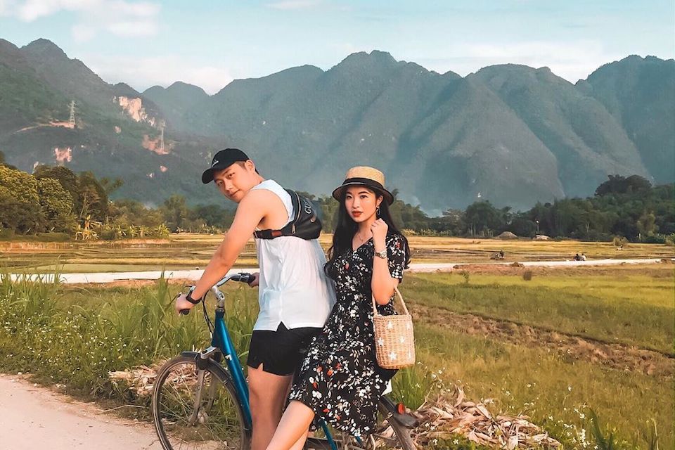 biking-in-mai-chau