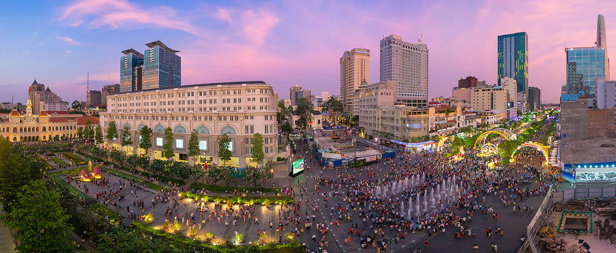 Nguyen Hue Walking Street