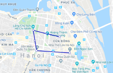 A glance of Hanoi