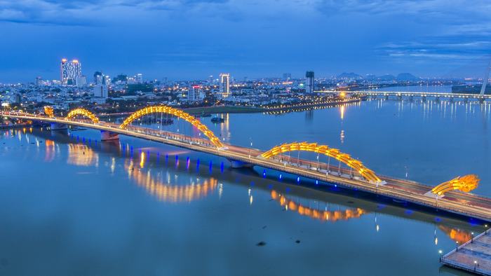 The Dragon Bridge in Da Nang